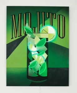 Locomocean Muurschilderij (LED Neon) - Mojito Online