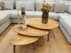 Nijwie Hamburg salontafel ovaal medium 88 cm Sale