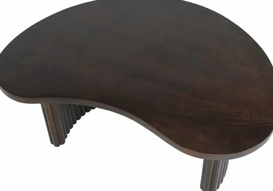 Nijwie Salontafel Firenze - boonvormig - 85 cm Best