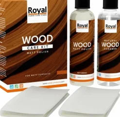 Oranje Wood Care Kit MattPolish+Cleaner 2x250ml Hot