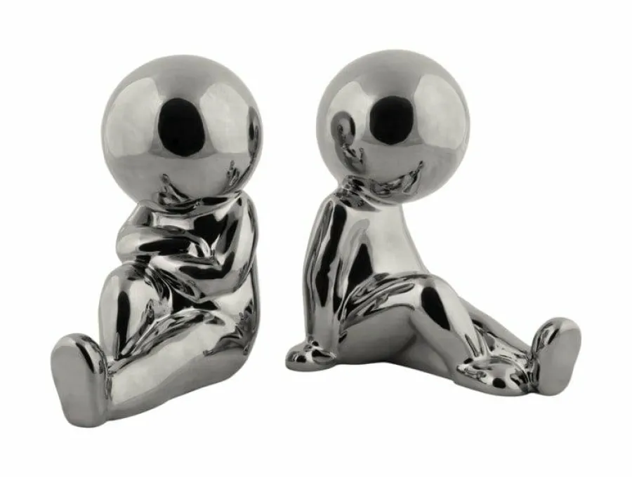 Present Time Boekenstandaard Joey Chrome Clearance
