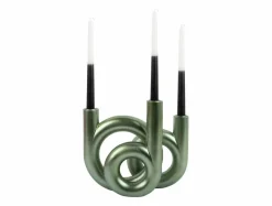 Present Time Kandelaar Rings medium - Metallic Jungle groen Online