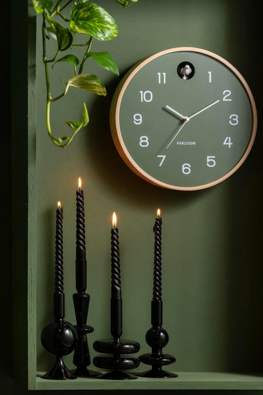 Present Time Kandelaar Sparkle Tall zwart Discount