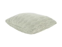 Present Time Kussen Checkered gebreid jadegroen Hot