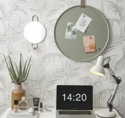 Present Time Memobord Perky metaal jadegroen met ophangbandje en 6 magneten Hot