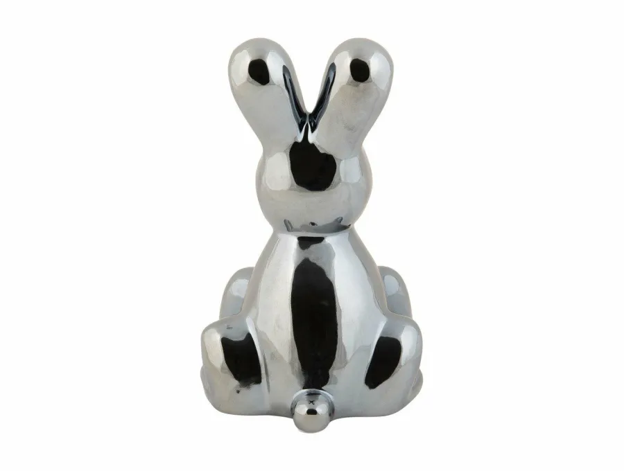Present Time Ornament Balloon Bunny zwart