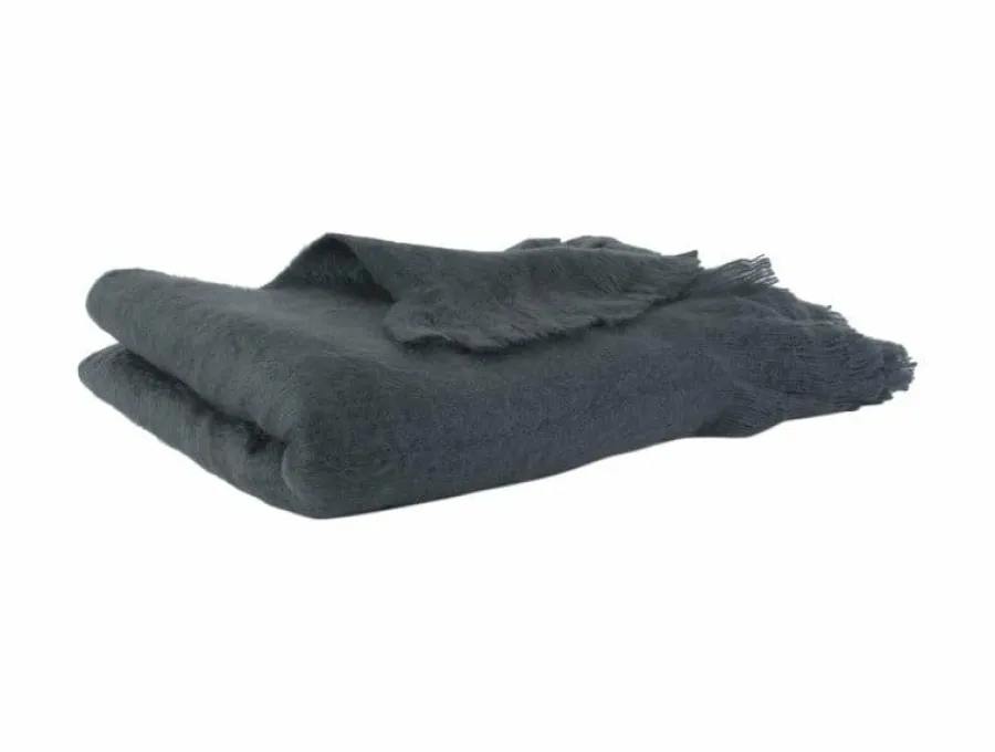 Present Time Plaid Cuddle blauw Clearance