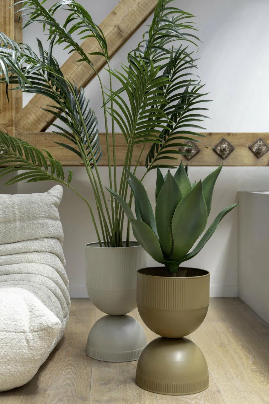 Present Time Plantenpot Tonar groot zacht warm grijs Hot