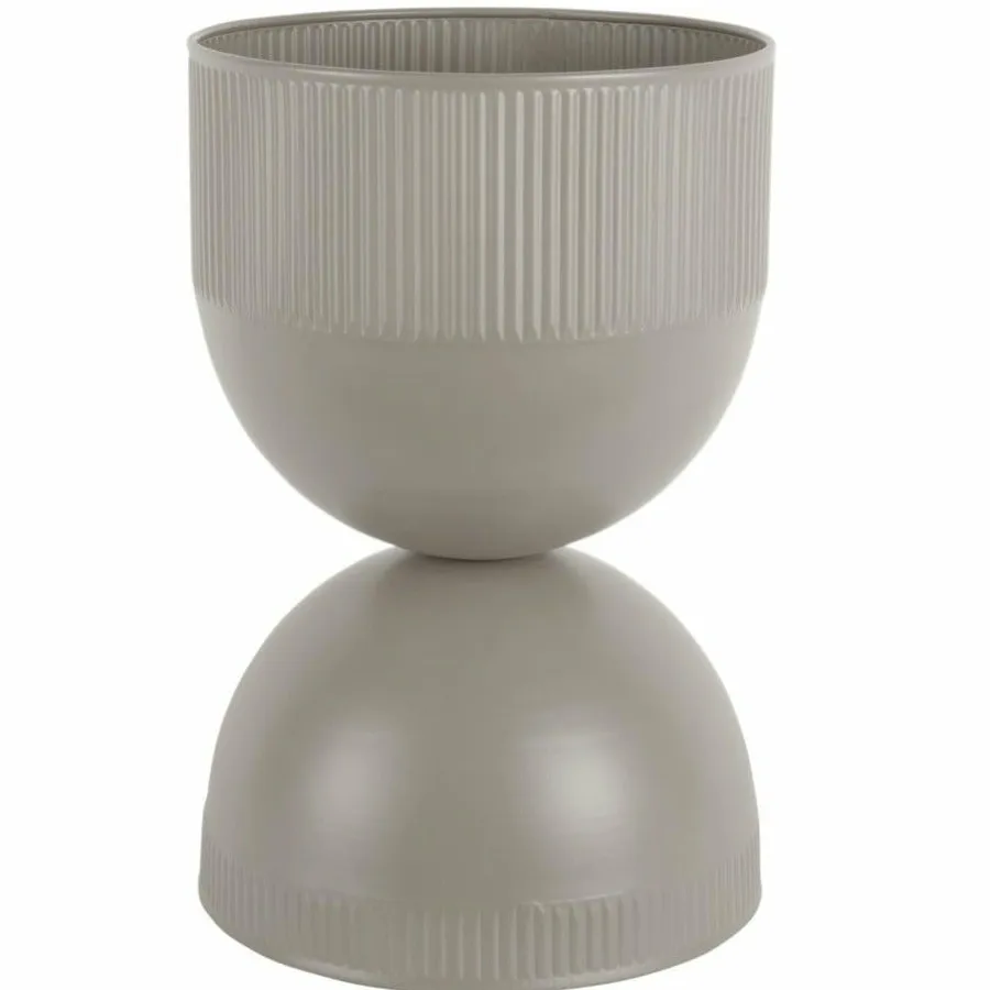 Present Time Plantenpot Tonar medium zacht warm grijs Outlet