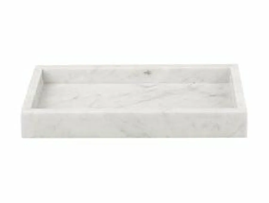 Present Time Schaal Marble Medium wit Discount