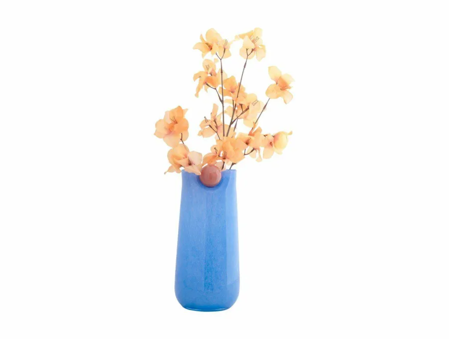 Present Time Vaas Bolita Large zacht blauw Hot