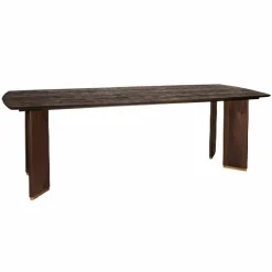 PTMD Eettafel Liber mango bruin gouden poot 280 cm Hot