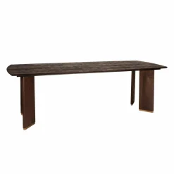 PTMD Eettafel Liber mango bruin gouden poot 240 cm Discount
