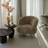 PTMD Fauteuil Franklyn Hair bruin Sale
