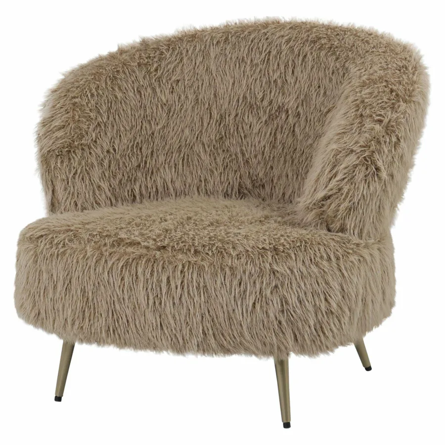 PTMD Fauteuil Franklyn Hair bruin Sale