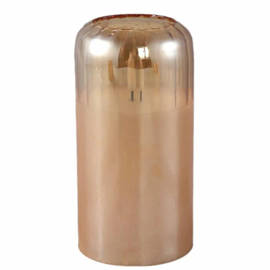 PTMD Glas Led Amber candle L New