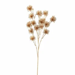 PTMD Kunsttak Twig Plant gold metallic pine spray Hot