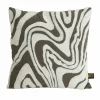 PTMD Kussen Zaraa Taupe katoen kussen weavy S Discount