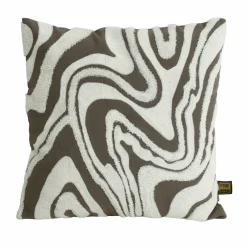 PTMD Kussen Zaraa Taupe katoen kussen weavy S Discount