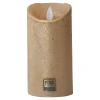 PTMD LED Light kaars met beweegbare vlam Goud M Online
