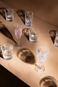 PTMD Longdrink glas Crystal clear rond - 6 stuks Outlet