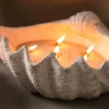 PTMD Pearl Candle Wax 500 gram beige + Candle Wax wick box Hot