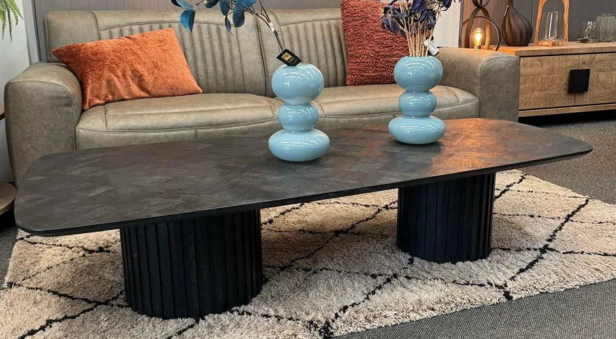 PTMD Salontafel Fieron Acacia zwart - Showroommodel Clearance