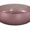 PTMD Schaal Nadah Roze met geribbeld mat glas Hot