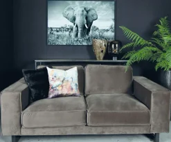 PTMD Schilderij Melani Glass Art olifant groot Outlet