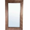 PTMD Spiegel Gezzy Natural wooden curl frame rechthoek Outlet
