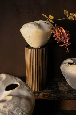 PTMD Vaas Dangelo Creme Keramiek L Outlet