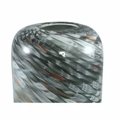 PTMD Vaas Kelsh Grijs Waves glas mixed rond L Sale