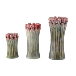 PTMD Vaas Tulips Mint Green ceramic tulip shaped L Online