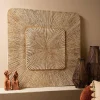 PTMD Wandornament Dishita Crème vierkant mdf S Online
