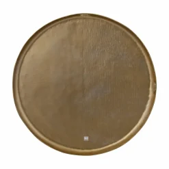 PTMD Wandornament Jowad Antiek Goud geribbed L - Ø 95 cm New