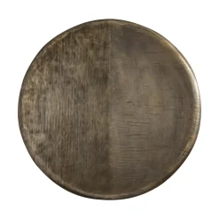 PTMD Wandornament Jowad Antiek Goud geribbed L - Ø 95 cm New