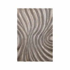 PTMD Wandpaneel Reddie Bruin glanzend MDF golvend S Outlet