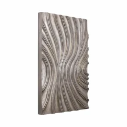 PTMD Wandpaneel Reddie Bruin glanzend MDF golvend S Outlet