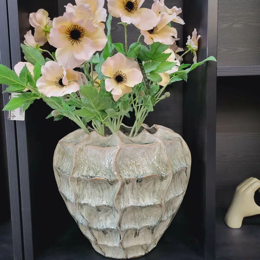 Pure Kunsttak Anemone 64CM perzik