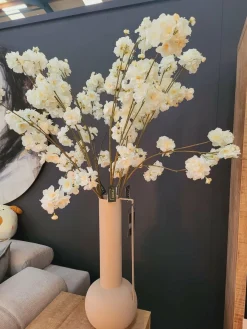 Pure Kunsttak groot Bloesem 115 cm Crème Clearance