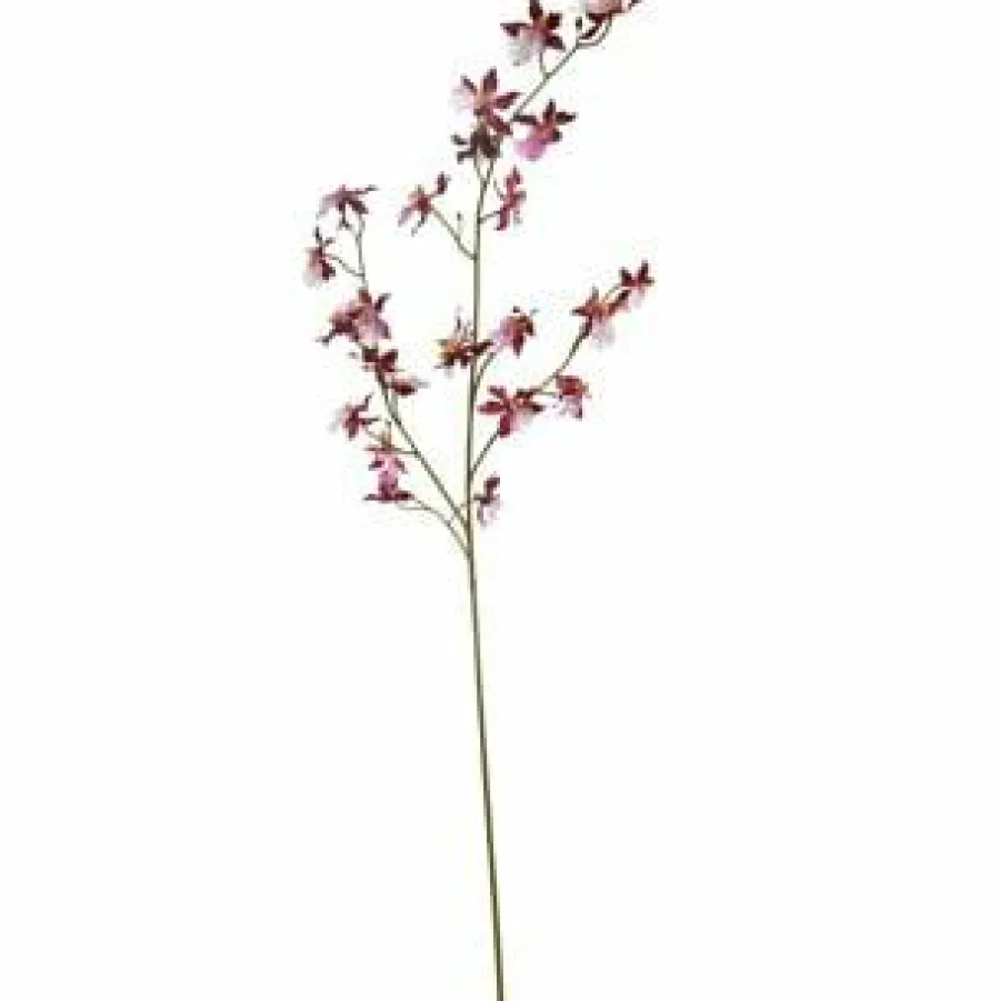 Pure Kunsttak grote dansende Orchidee 100 cm Burgundy Best