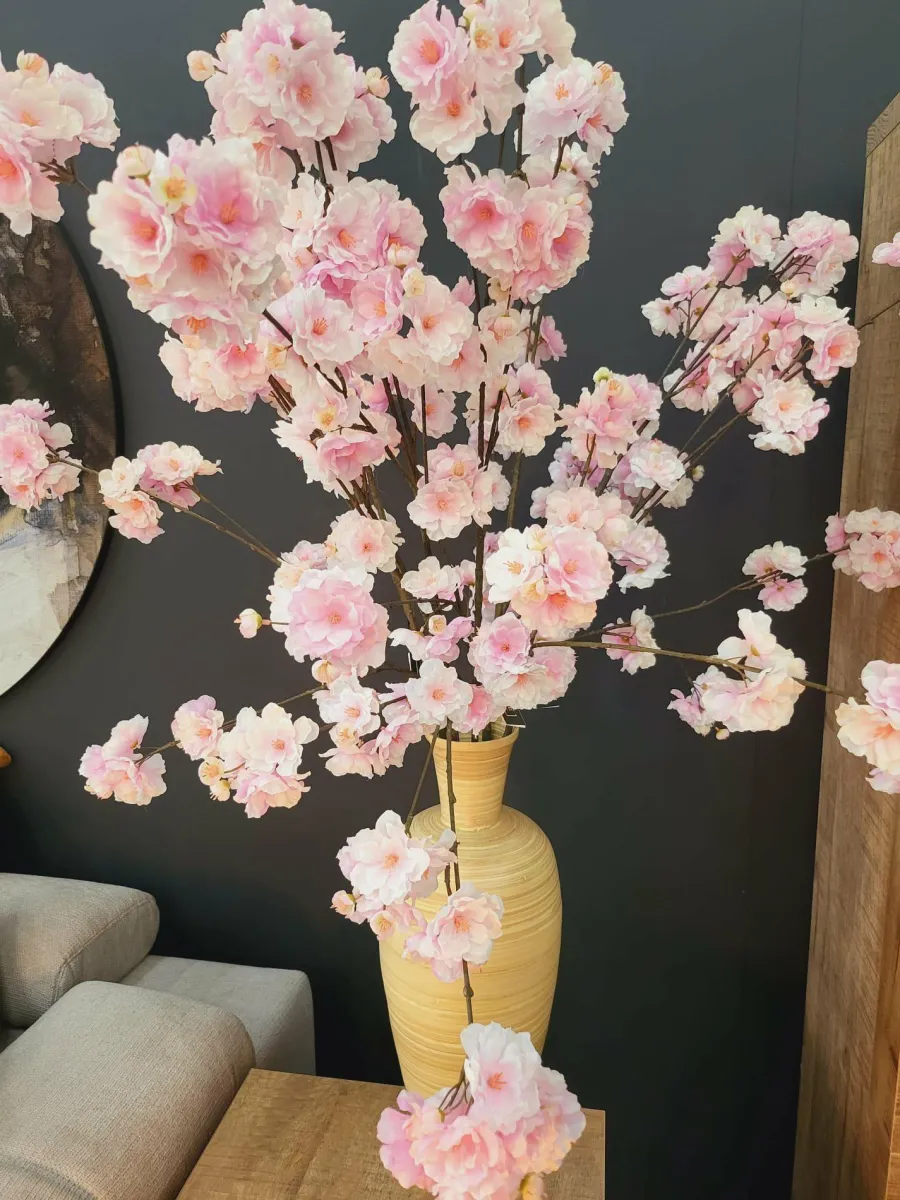 Pure Kunsttak Kanzan Bloesem licht roze Sale