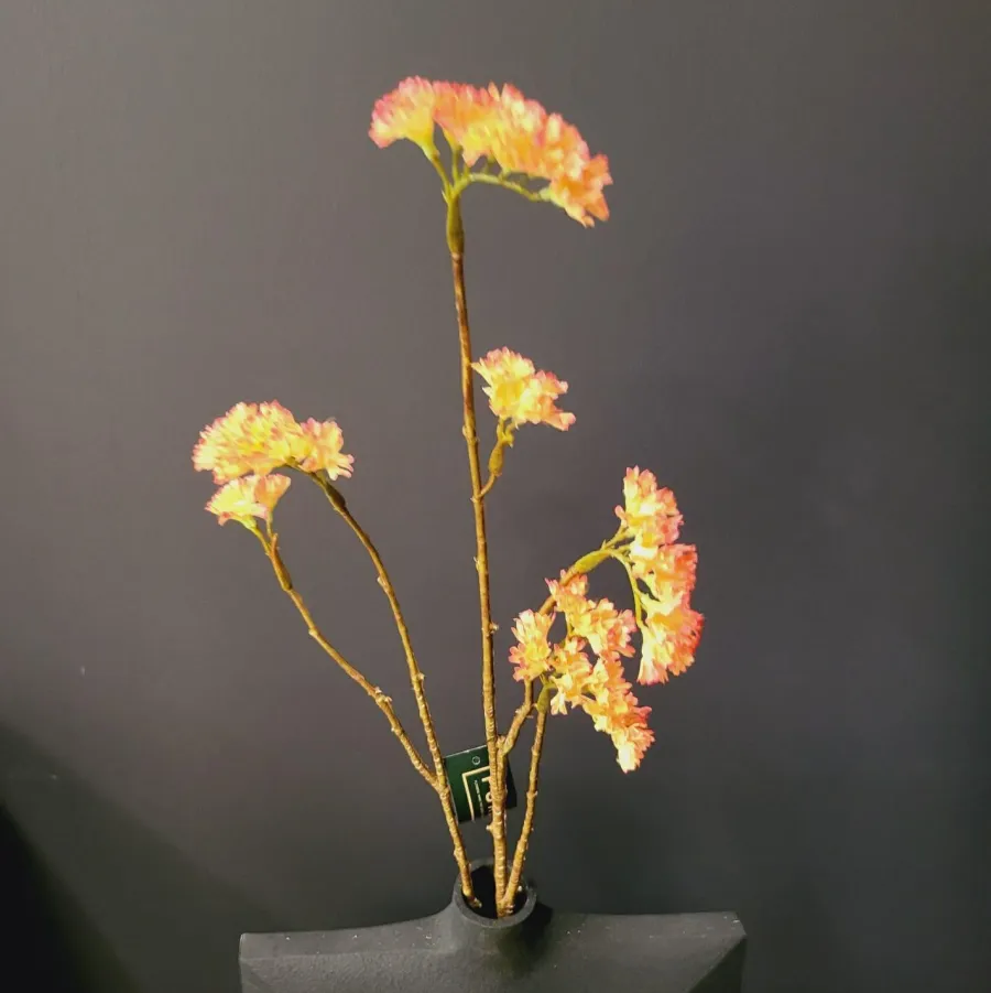 Pure Kunsttak Limonium 70 cm Oranje Sale