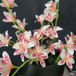 Pure Kunsttak zwaardlelie peach 95 cm Sale