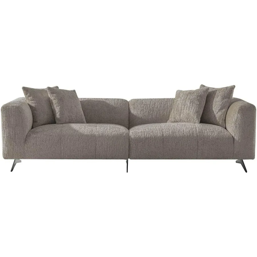 Richmond Interiors Bank Hoxton 3-zits Be Lovely 170 Beige New