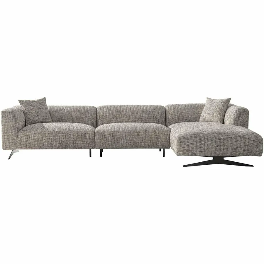 Richmond Interiors Bank Hoxton 3-zits + lounge rechts Be Trendy 01 Nature Discount