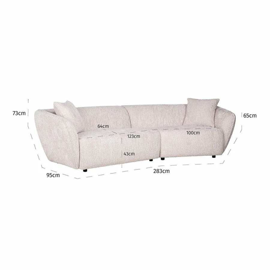Richmond Interiors Bank Armand lovely cream (Be Lovely 11 Cream) Discount