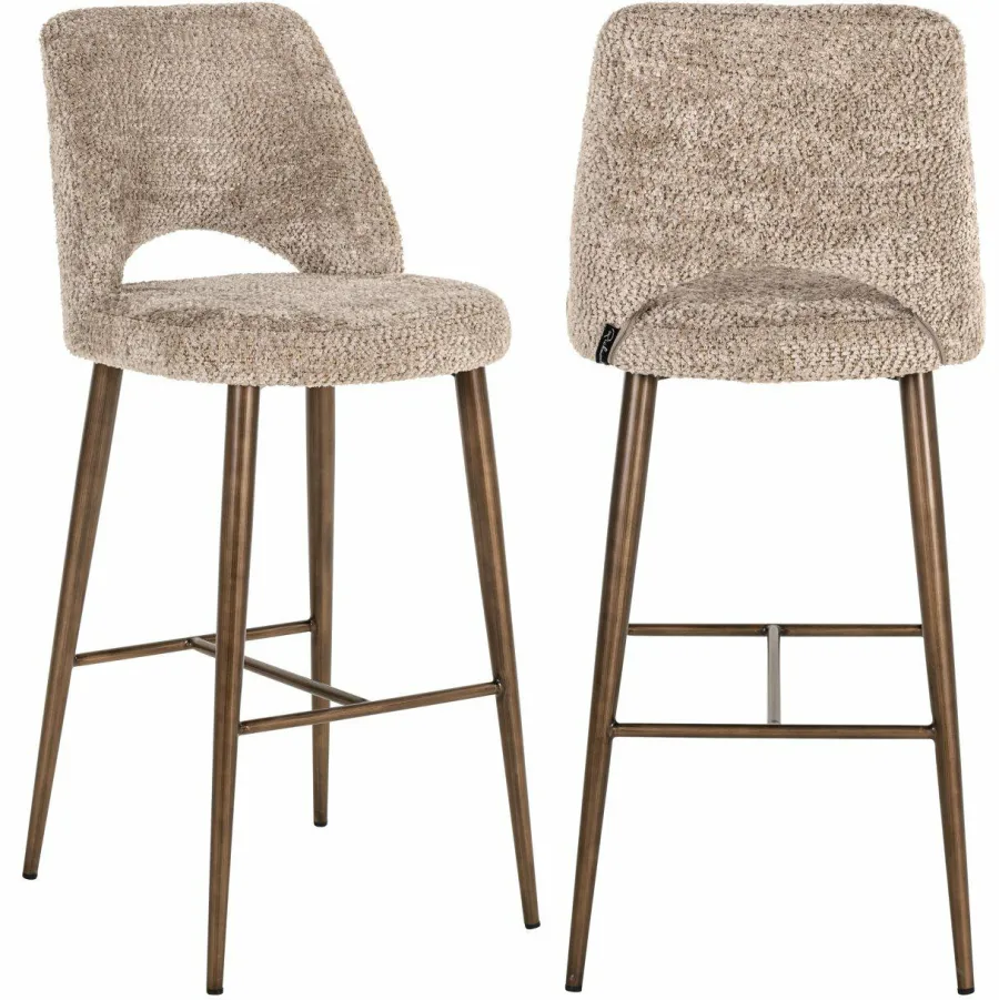 Richmond Interiors Barstoel Delphine lovely nature fire retardant Discount