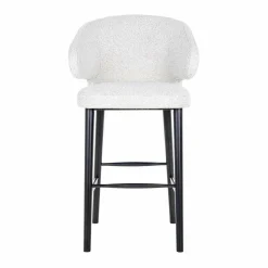 Richmond Interiors Barstoel Indigo White Bouclé (Copenhagen 900 Bouclé White) Outlet