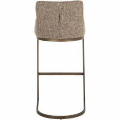 Richmond Interiors Barstoel Bolton brown tweed (Set of 2)